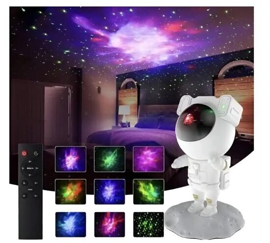 Galaktikų ir žvaigždžių projektorius Astronautas